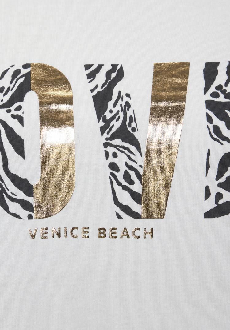 VENICE BEACH VENICE BEACH Kurzarmshirt T-Shirt Damen - wei&szlig; - 0 | SportScheck