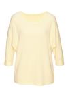 Vivance 3/4-Arm-Shirt Longshirt Damen - gelb