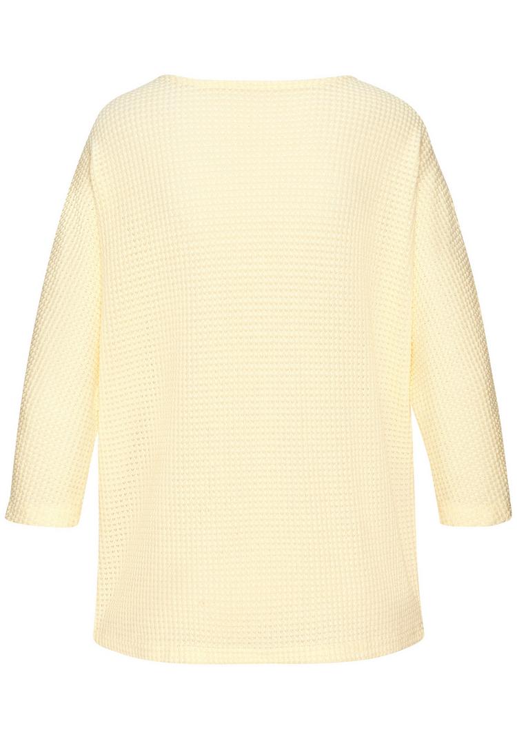 Vivance Vivance 3/4-Arm-Shirt Longshirt Damen - gelb - 0 | SportScheck