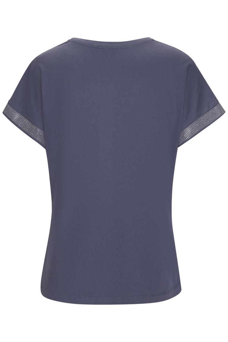 Lascana Lascana Kurzarmshirt T-Shirt Damen - navy - 0 | SportScheck