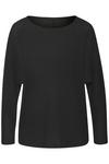 Vivance Langarmshirt Langarmshirt Damen - schwarz