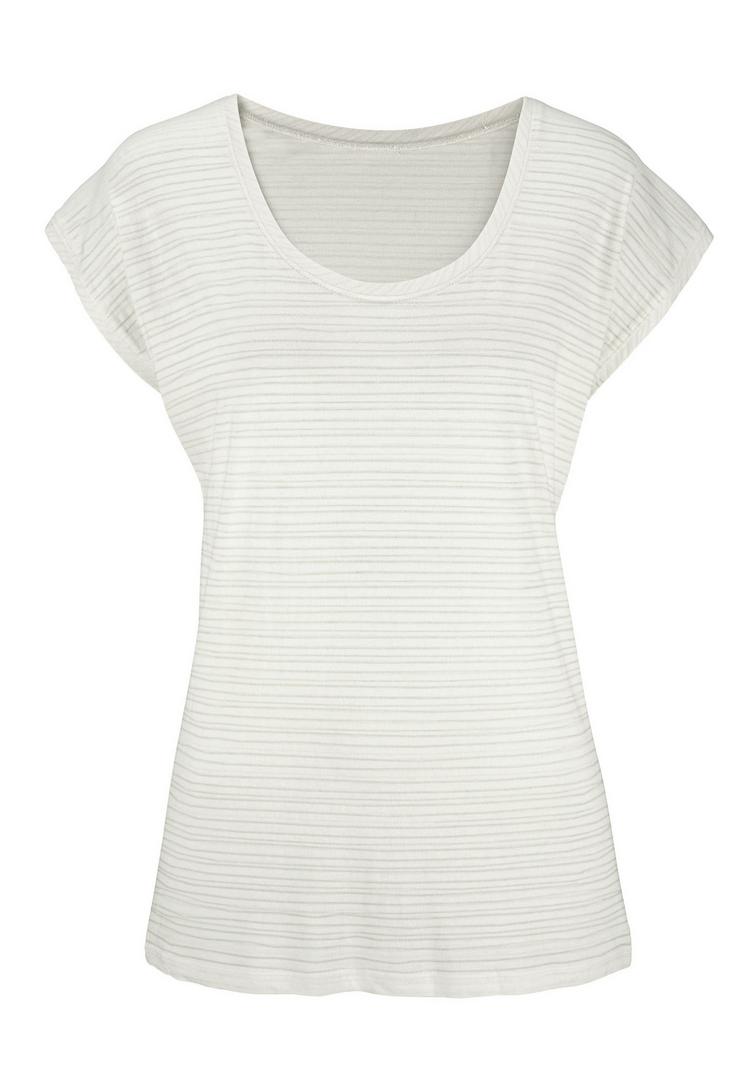 BEACH TIME BEACH TIME Kurzarmshirt T-Shirt Damen - creme - 0 | SportScheck