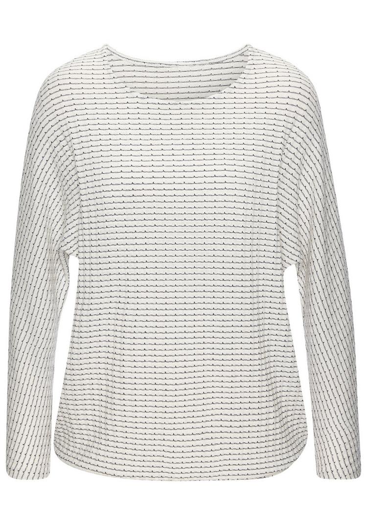 Vivance Vivance Langarmshirt Langarmshirt Damen - schwarz - creme - 0 | SportScheck