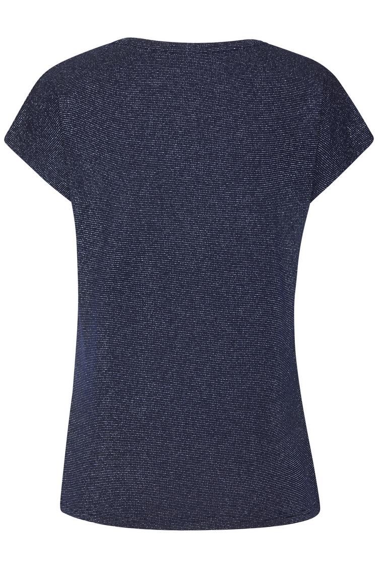 Lascana Lascana Kurzarmshirt T-Shirt Damen - navy - 0 | SportScheck