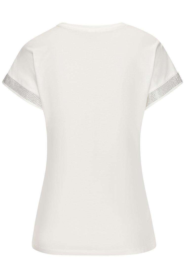 Lascana Lascana Kurzarmshirt T-Shirt Damen - creme - 0 | SportScheck