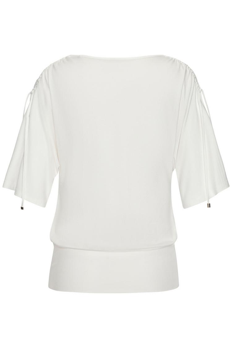 Lascana Lascana Rundhalsshirt T-Shirt Damen - creme - 0 | SportScheck