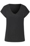 Lascana Kurzarmshirt T-Shirt Damen - schwarz