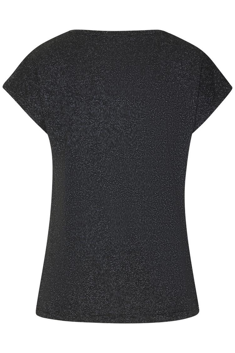 Lascana Lascana Kurzarmshirt T-Shirt Damen - schwarz - 0 | SportScheck
