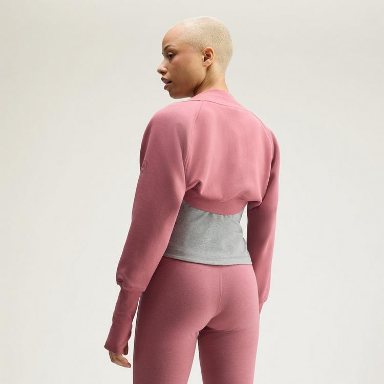 adidas adidas adidas by Stella McCartney Studio Sweatshirt Damen - Preloved Crimson - 1 | SportScheck