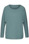 Vivance Langarmshirt Langarmshirt Damen - eukalyptus