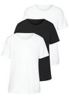 BEACH TIME T-Shirt T-Shirt Damen - wei&szlig; - schwarz