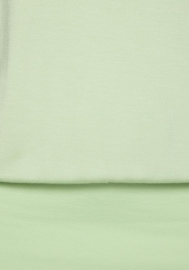 Lascana Lascana Rundhalsshirt T-Shirt Damen - lime - 1 | SportScheck