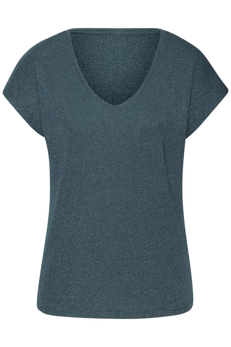 Lascana Lascana Kurzarmshirt T-Shirt Damen - teal - 0 | SportScheck
