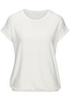 Vivance Kurzarmshirt T-Shirt Damen - offwhite