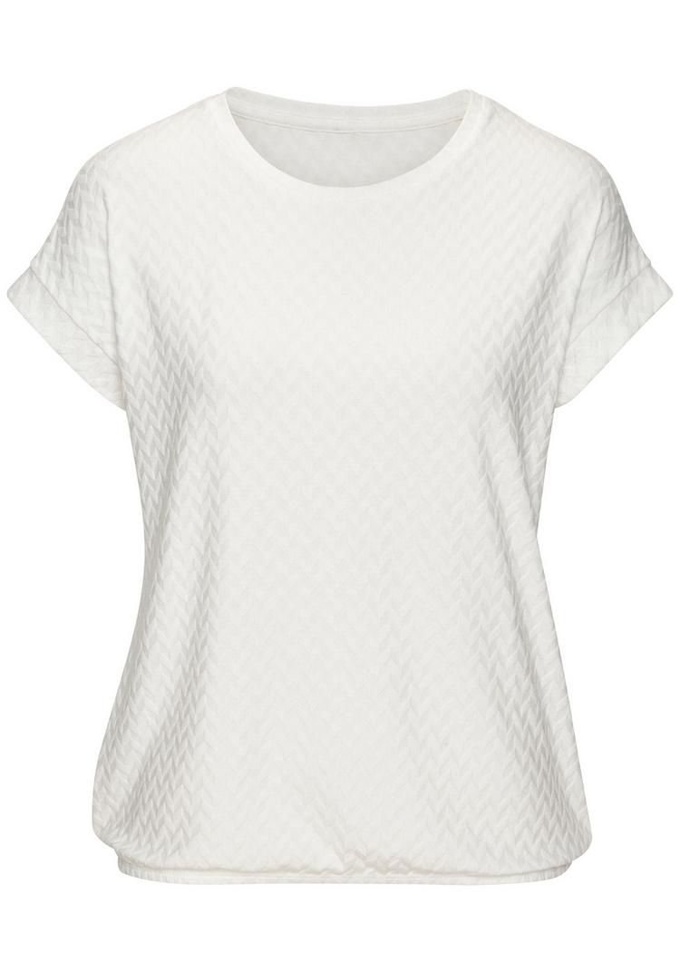 Vivance Vivance Kurzarmshirt T-Shirt Damen - offwhite - 0 | SportScheck