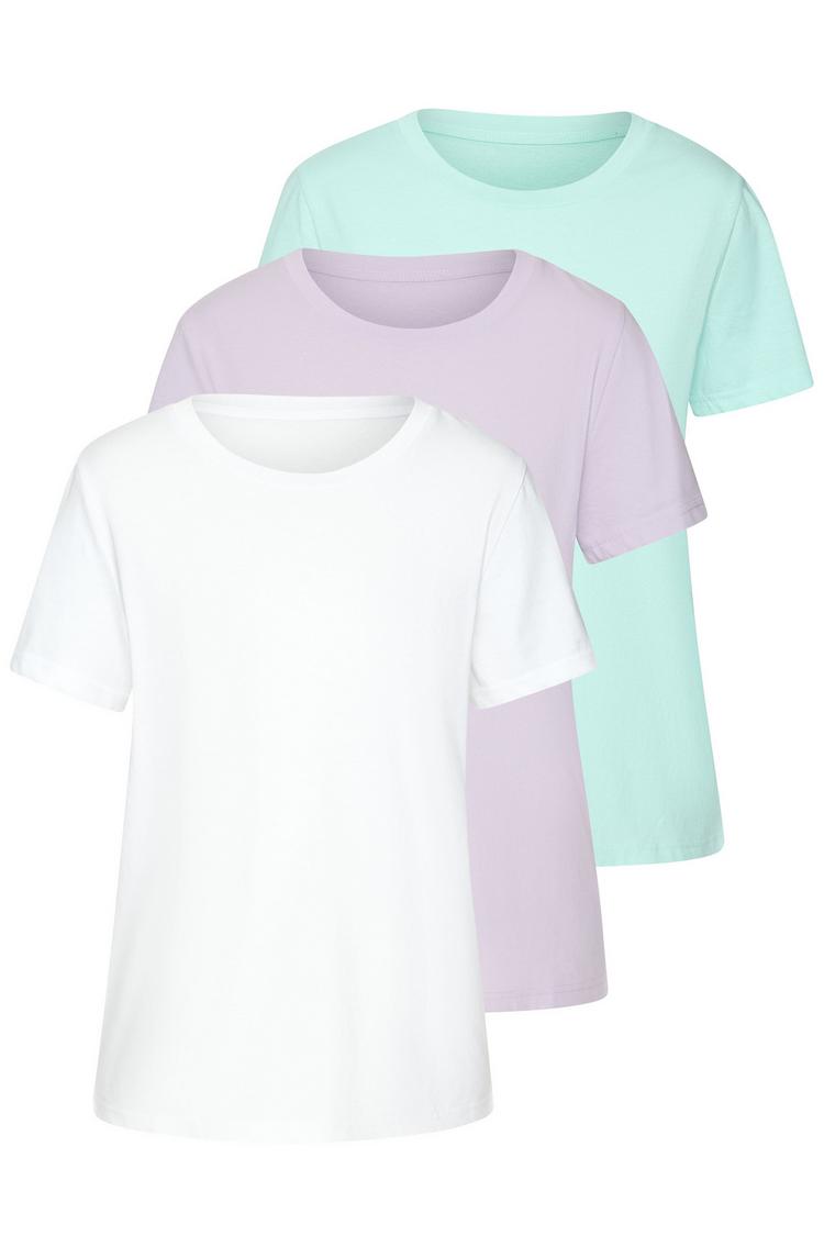BEACH TIME BEACH TIME T-Shirt T-Shirt Damen - flieder, t&uuml;rkis, wei&szlig; - 0 | SportScheck