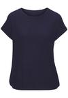 Vivance Kurzarmshirt T-Shirt Damen - navy