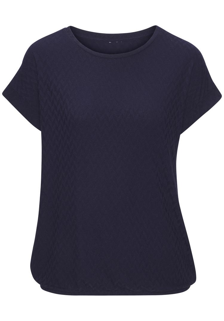 Vivance Vivance Kurzarmshirt T-Shirt Damen - navy - 0 | SportScheck