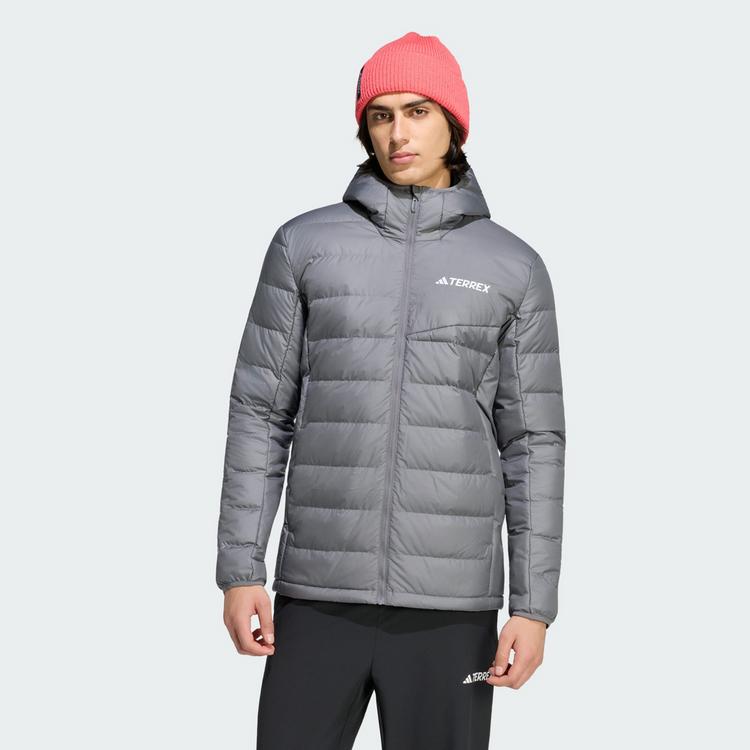 adidas adidas Terrex Multi Daunenjacke, CLIMAWARM, Outdoorjacke Herren - Grey Four - 0 | SportScheck