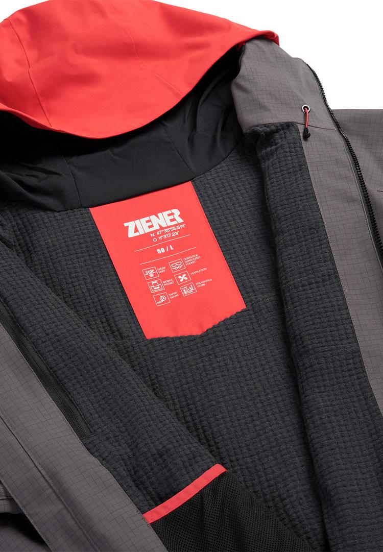 Ziener Ziener RAFINO-Z Skijacke Herren - Magnet - 1 | SportScheck
