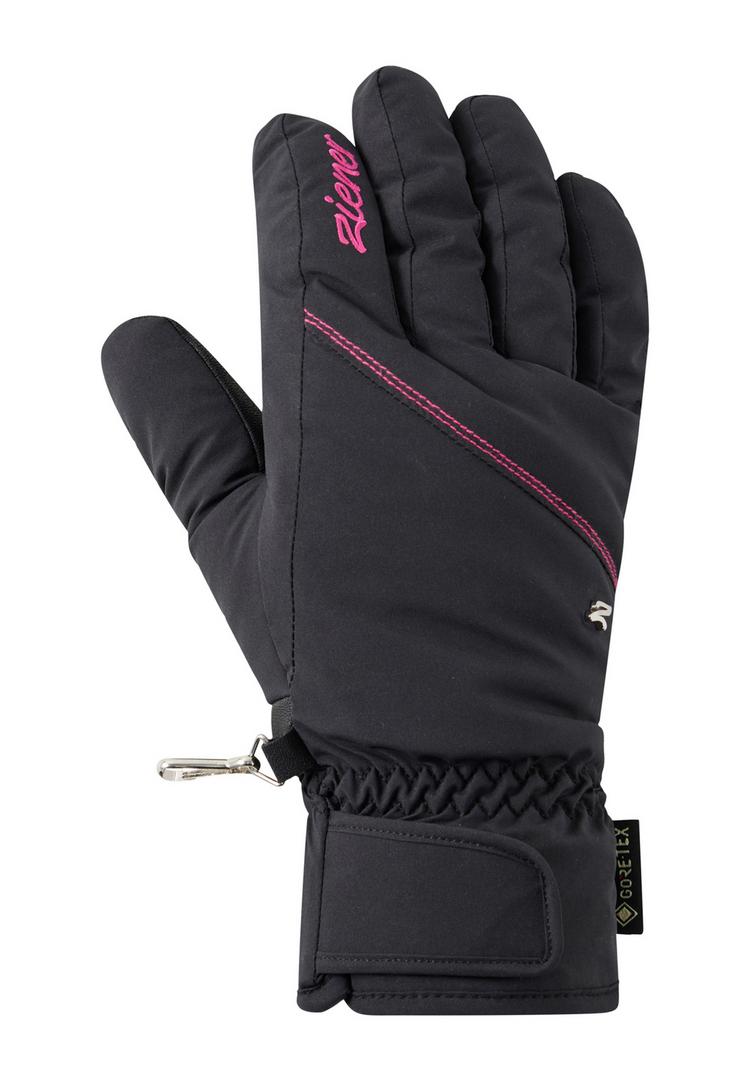 Ziener Ziener KATYMY-Z GTX Handschuh Damen - black.pop pink - 0 | SportScheck