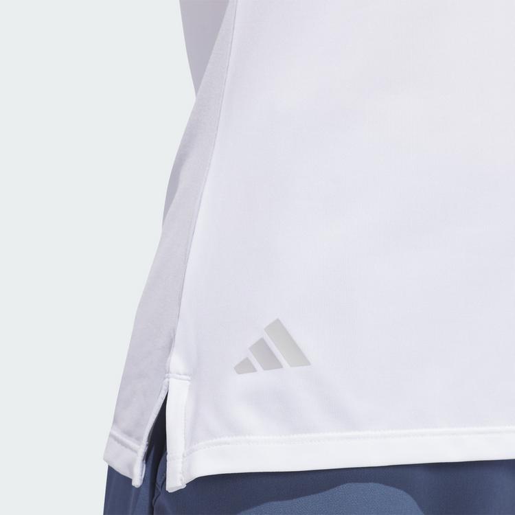 adidas adidas Ultimate365 Solid kurz&auml;rmliges Poloshirt Funktionsshirt Damen - White - 1 | SportScheck