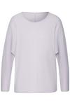 Vivance Langarmshirt Langarmshirt Damen - flieder