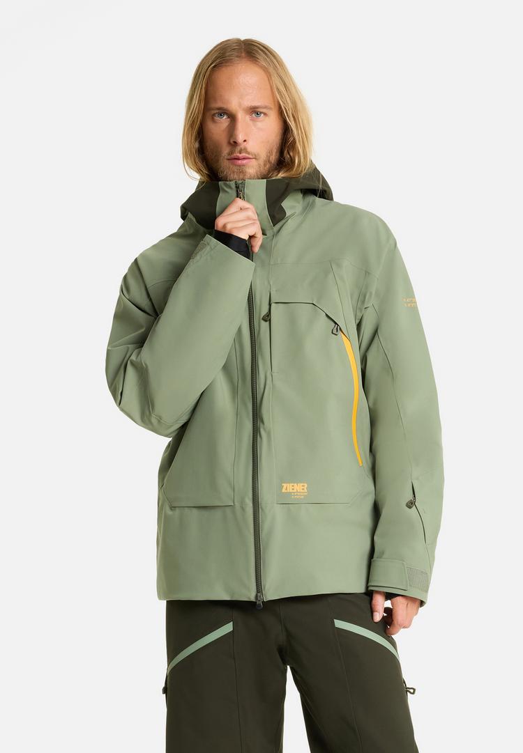 Ziener Ziener RAFINO-Z Skijacke Herren - dusty green - 0 | SportScheck