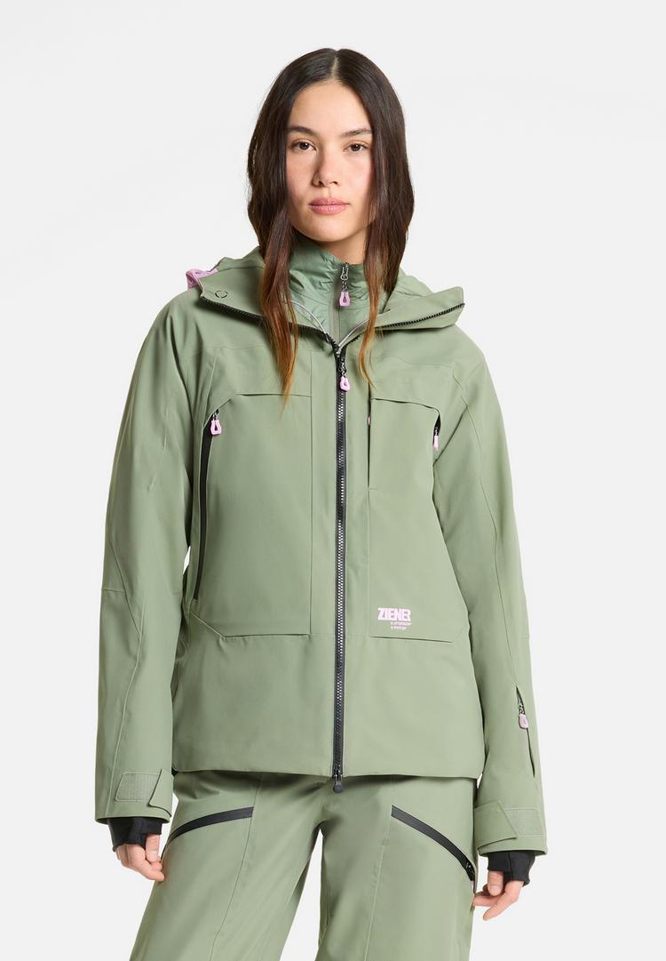 Ziener Ziener RAFINA-Z Skijacke Damen - dusty green - 0 | SportScheck