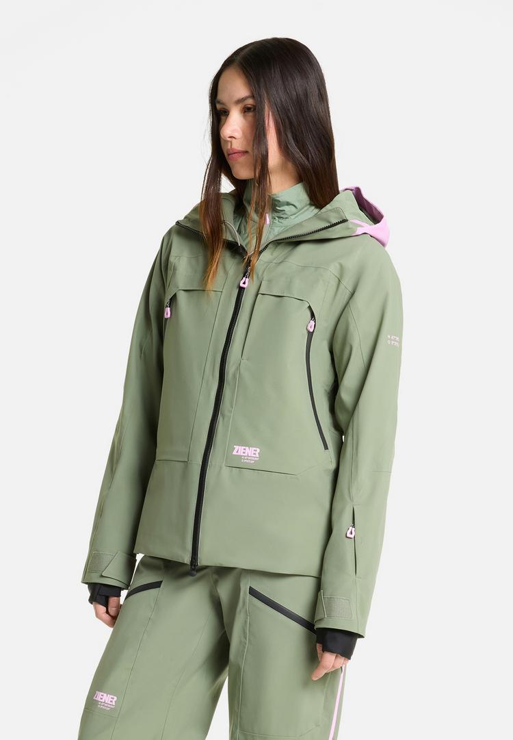Ziener Ziener RAFINA-Z Skijacke Damen - dusty green - 2 | SportScheck