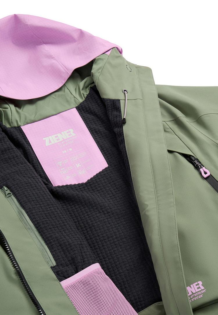 Ziener Ziener RAFINA-Z Skijacke Damen - dusty green - 1 | SportScheck