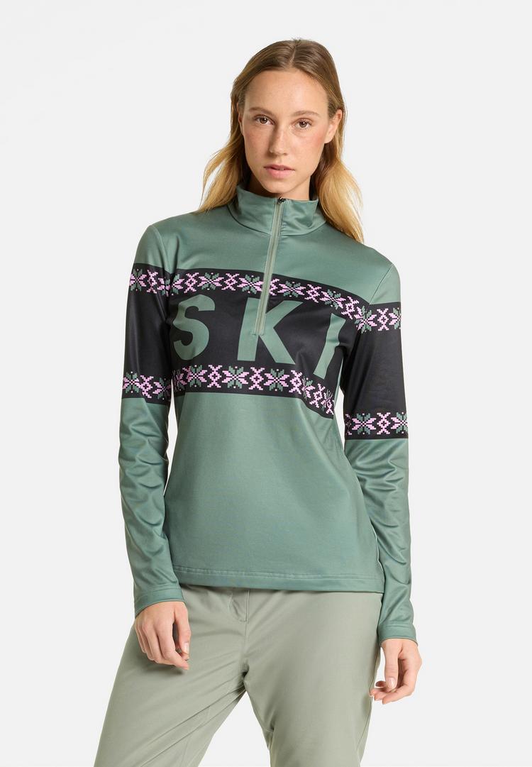 Ziener Ziener JAILA-Z Funktionssweatshirt Damen - dusty green - 0 | SportScheck