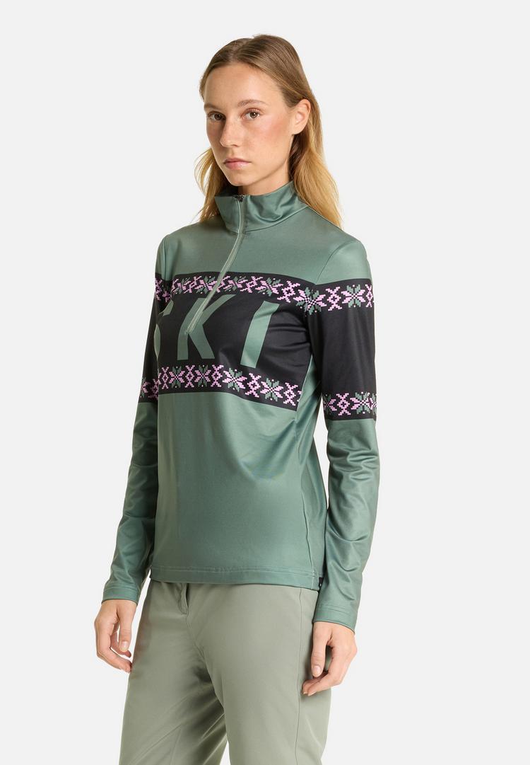 Ziener Ziener JAILA-Z Funktionssweatshirt Damen - dusty green - 2 | SportScheck