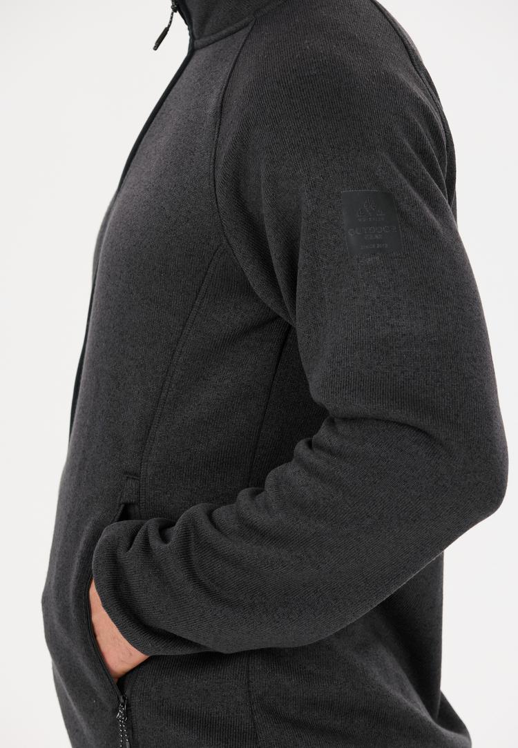 Whistler Whistler Wolven Fleecejacke Herren - 1111 Black Melange - 2 | SportScheck