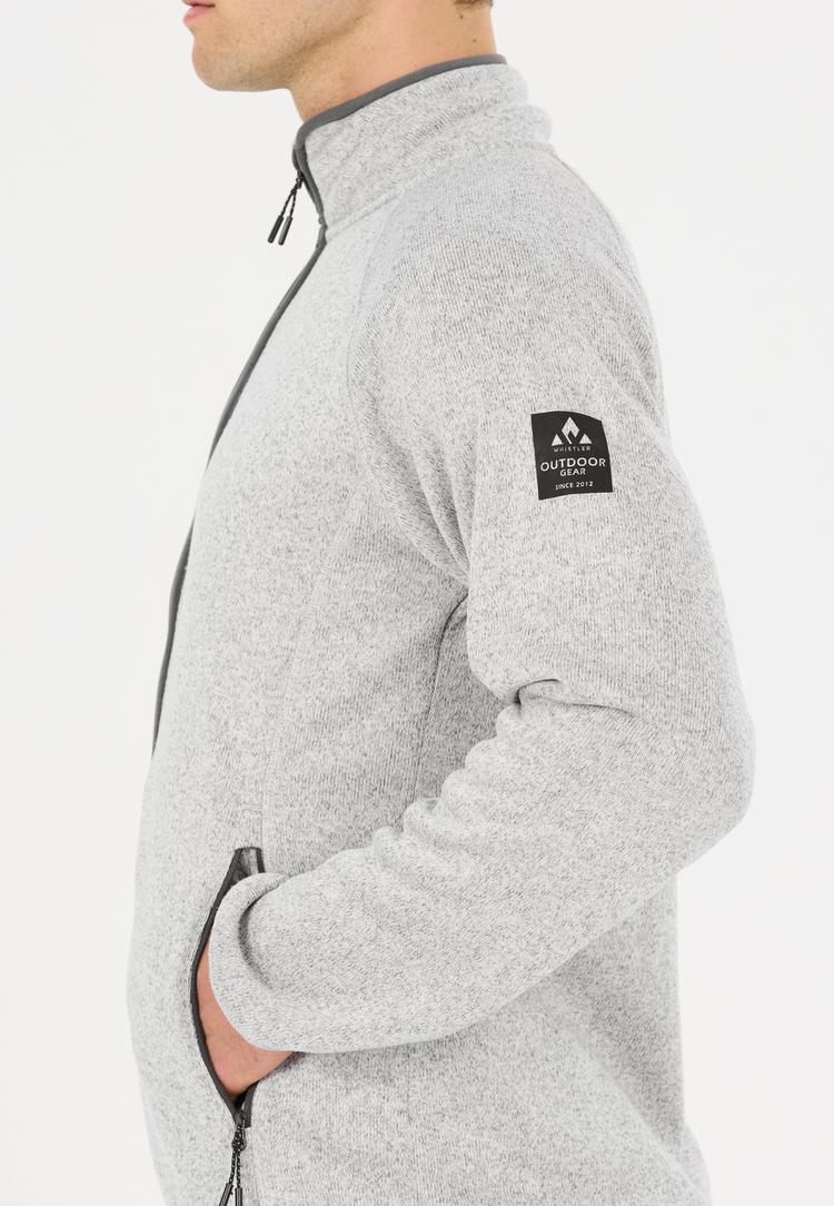 Whistler Whistler Wolven Fleecejacke Herren - 1005 Light Grey Melange - 2 | SportScheck