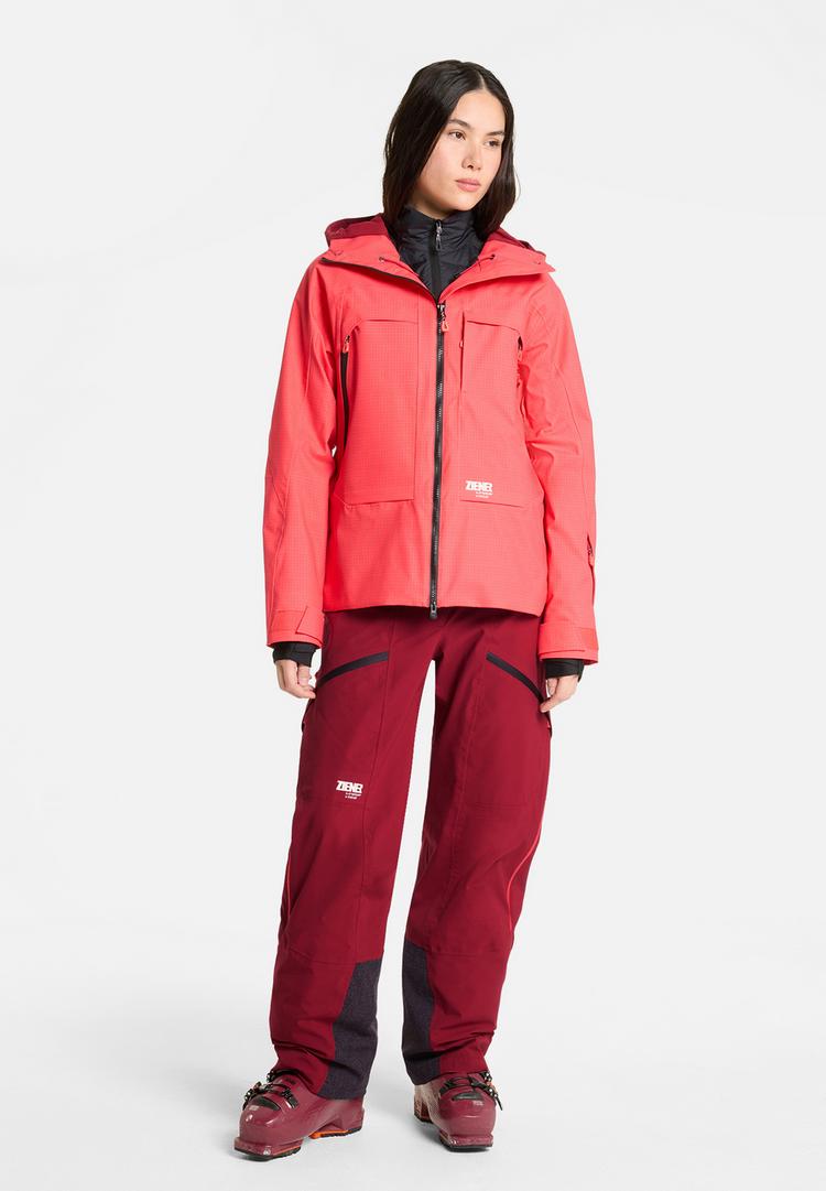 Ziener Ziener ROKITA-Z Skihose Damen - wine pigment - 1 | SportScheck
