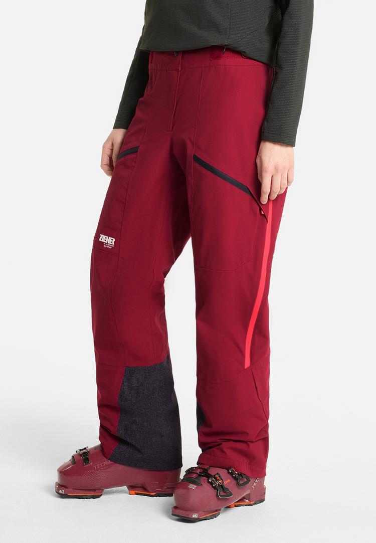 Ziener Ziener ROKITA-Z Skihose Damen - wine pigment - 2 | SportScheck