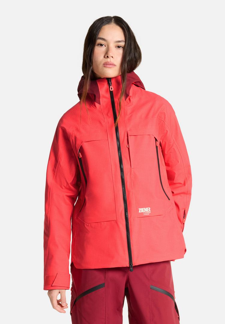 Ziener Ziener RAFINA-Z Skijacke Damen - Fiery Red - 0 | SportScheck