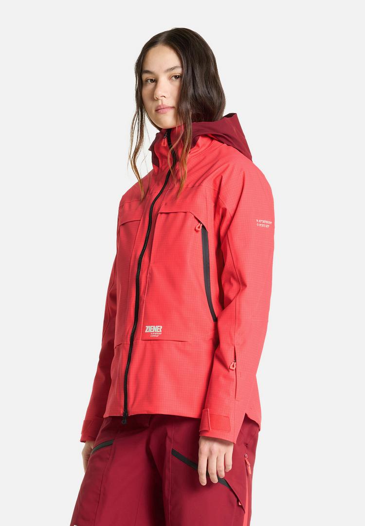 Ziener Ziener RAFINA-Z Skijacke Damen - Fiery Red - 2 | SportScheck