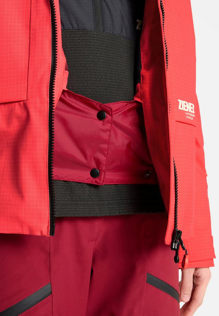 Ziener Ziener RAFINA-Z Skijacke Damen - Fiery Red - 0 | SportScheck