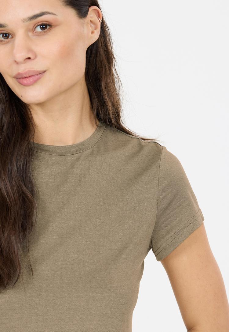 Athlecia Athlecia Miwa V2 T-Shirt Damen - 1292 Greige - 1 | SportScheck