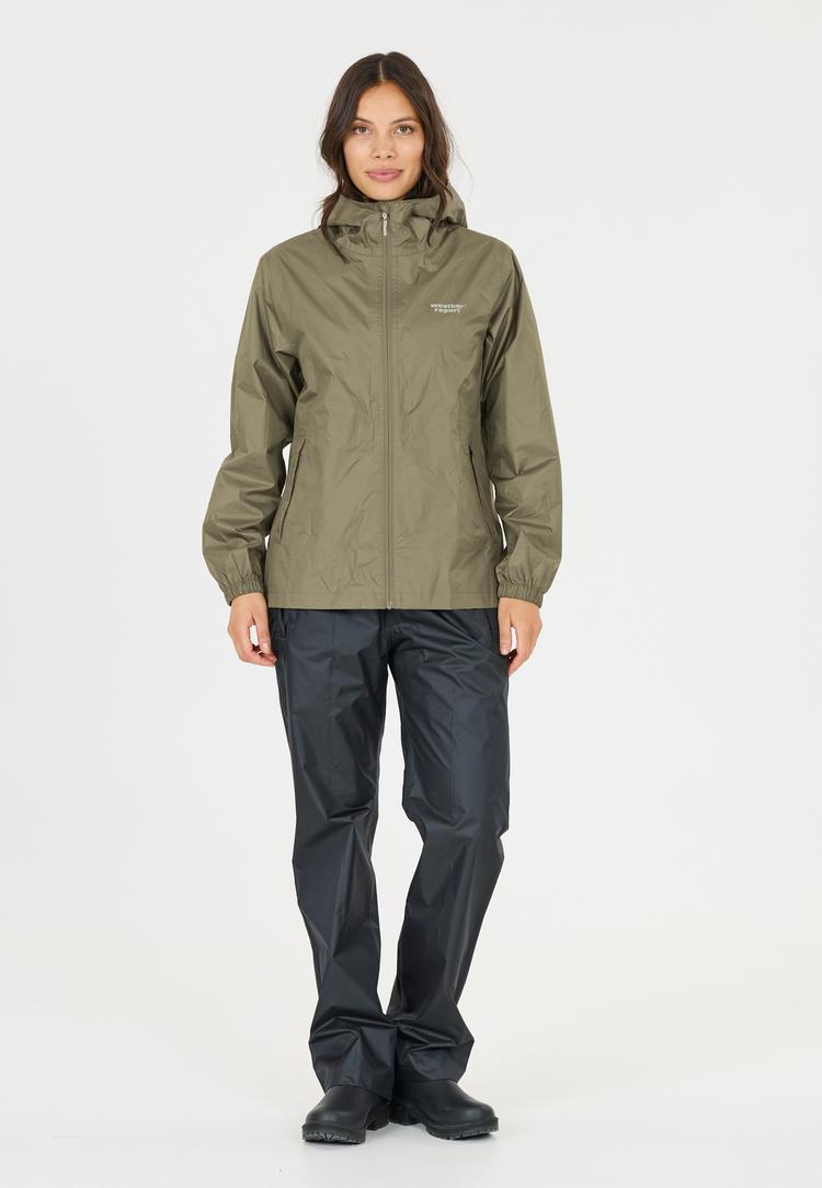 Weather Report Weather Report Pack'way Regenjacke Damen - 3146 Tea Leaf - 0 | SportScheck
