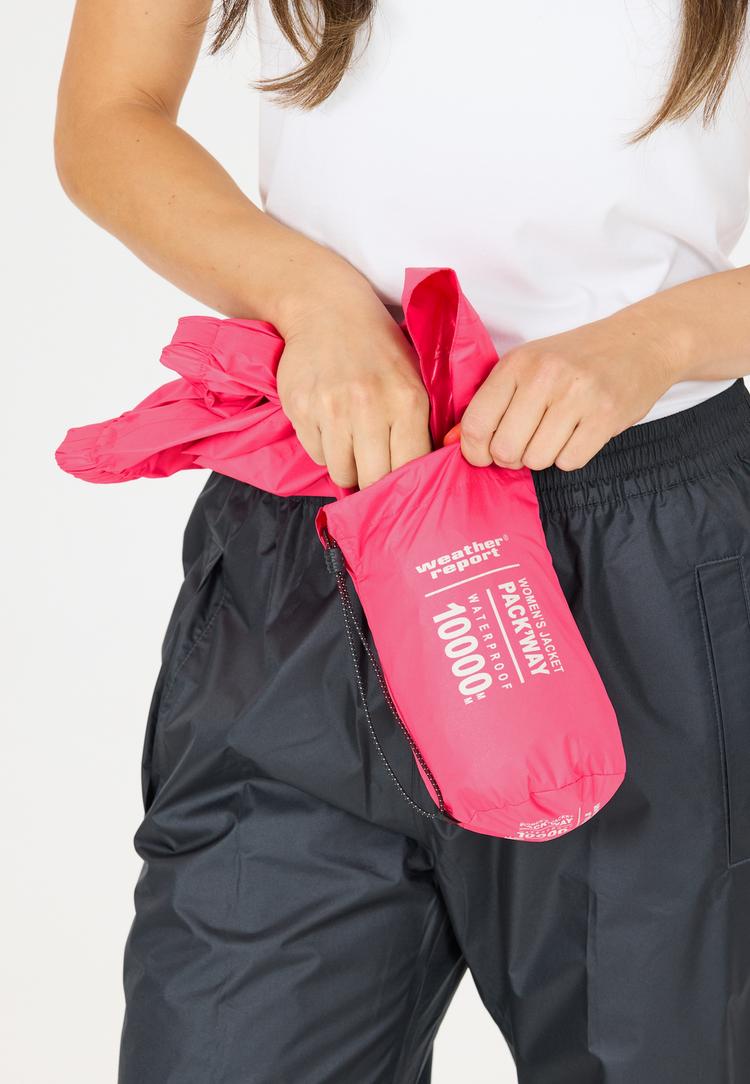 Weather Report Weather Report Pack'way Regenjacke Damen - 4236 Pink Flamb&eacute; - 3 | SportScheck