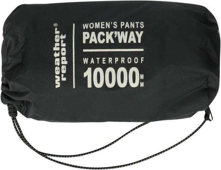 Weather Report Weather Report Pack'way Regenhose Damen - 1001 Black - 3 | SportScheck