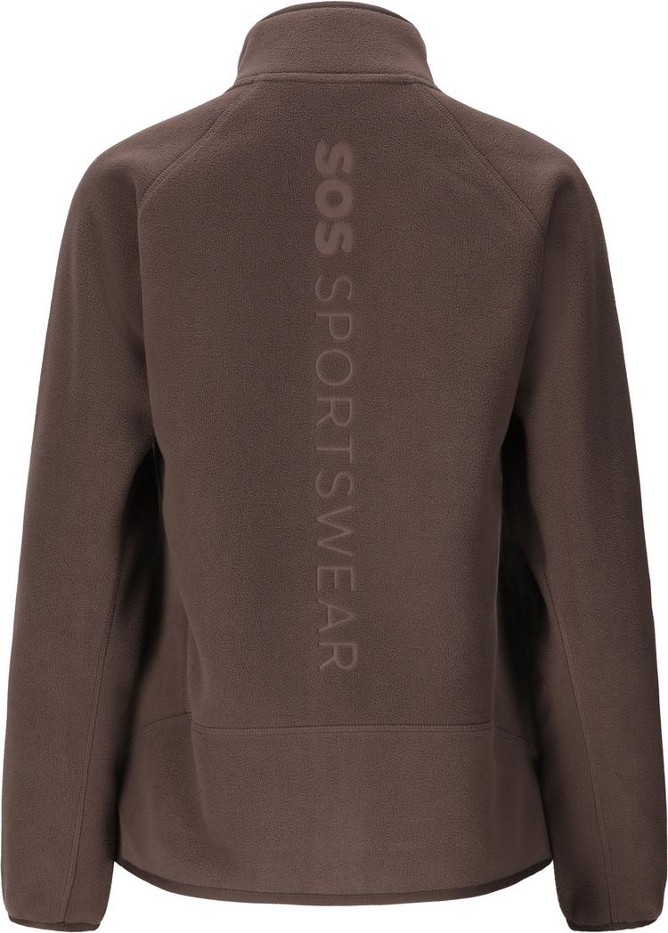 SOS SOS Draco Fleecejacke Damen - 1098 Shale Mud - 0 | SportScheck