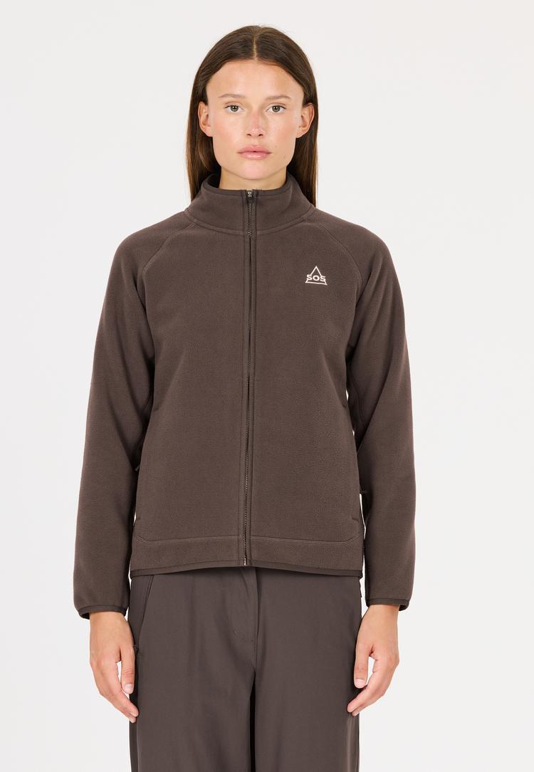 SOS SOS Draco Fleecejacke Damen - 1098 Shale Mud - 1 | SportScheck