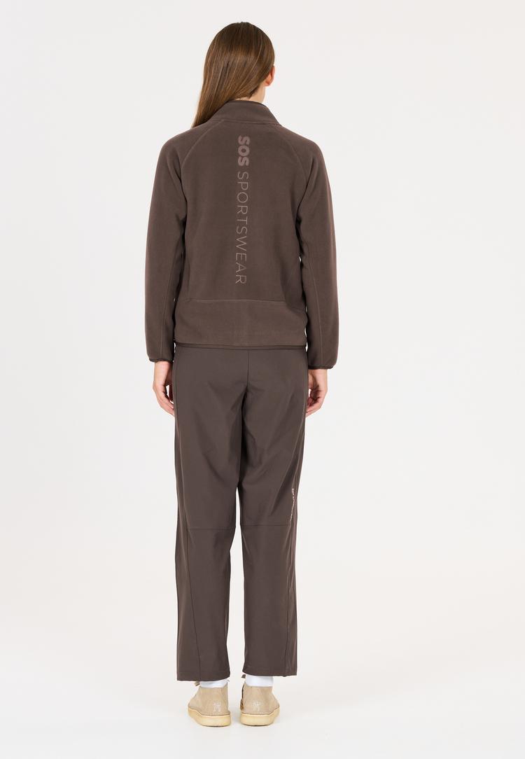 SOS SOS Draco Fleecejacke Damen - 1098 Shale Mud - 2 | SportScheck