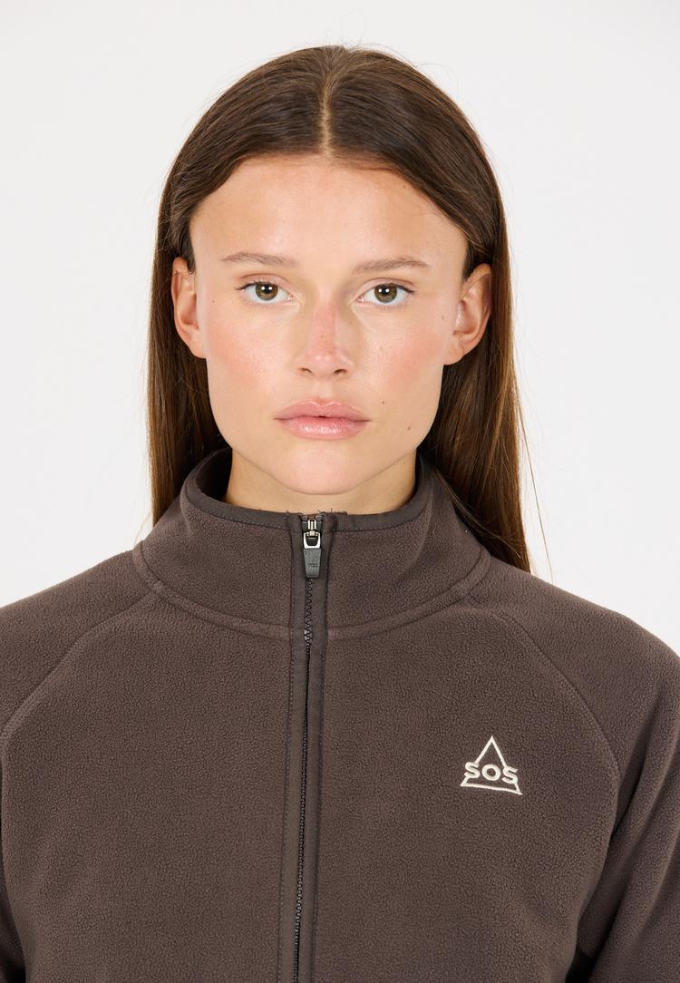 SOS SOS Draco Fleecejacke Damen - 1098 Shale Mud - 1 | SportScheck