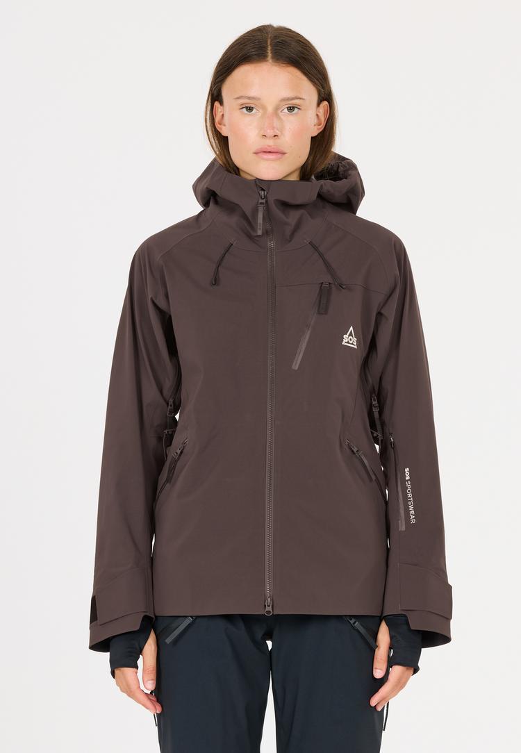 SOS SOS Unbound Skijacke Damen - 1098 Shale Mud - 1 | SportScheck
