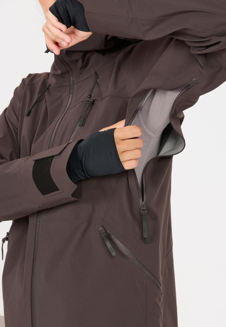 SOS SOS Unbound Skijacke Damen - 1098 Shale Mud - 2 | SportScheck
